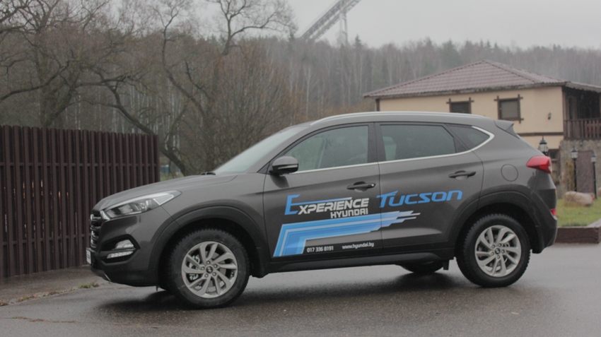2015 Hyundai TUCSON премьерные тесты