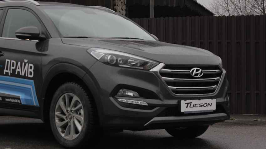 2015 Hyundai TUCSON премьерные тесты