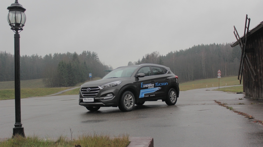 2015 Hyundai TUCSON премьерные тесты