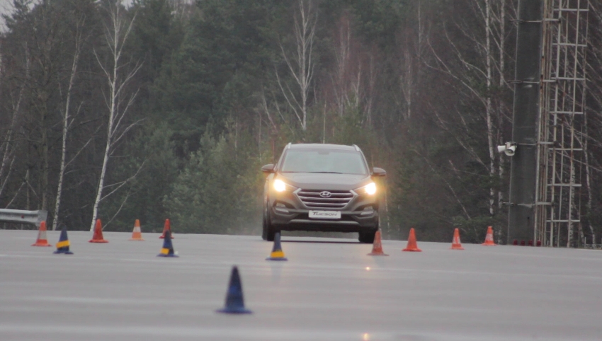 2015 Hyundai TUCSON премьерные тесты