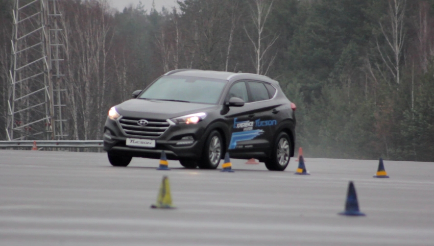 2015 Hyundai TUCSON премьерные тесты