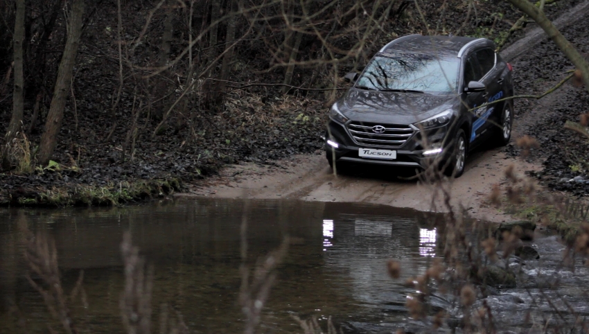 2015 Hyundai TUCSON премьерные тесты