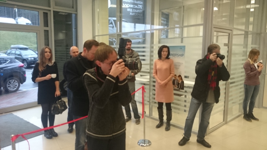 Открытие нового автоцентра Хендэ Авто Уручье