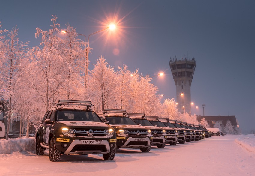 Приключения Рено ДАСТЕР за полярным кругом