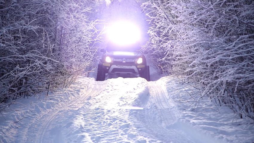 Renault DUSTER на гусеничном ходу